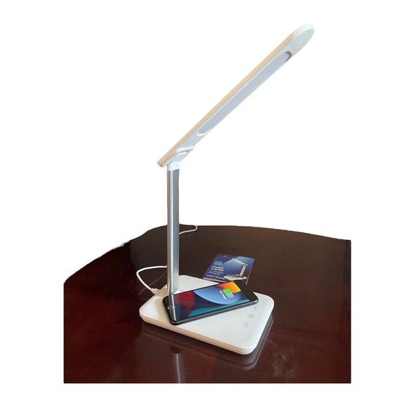 Desk Lamp with 5W Wireless Phone Charging New (Please Read On How To Use It) - Picture 2 of 5